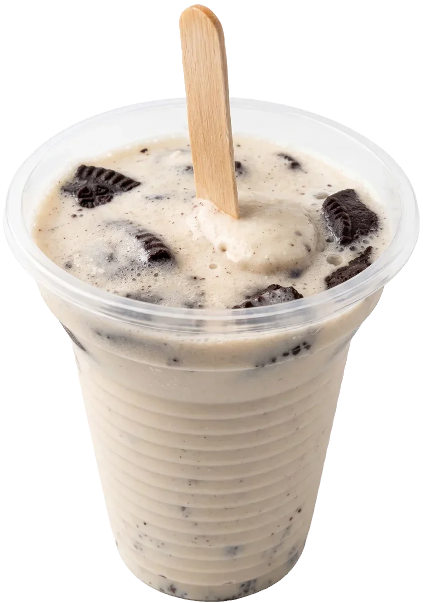 Helado de vaso - Oreo